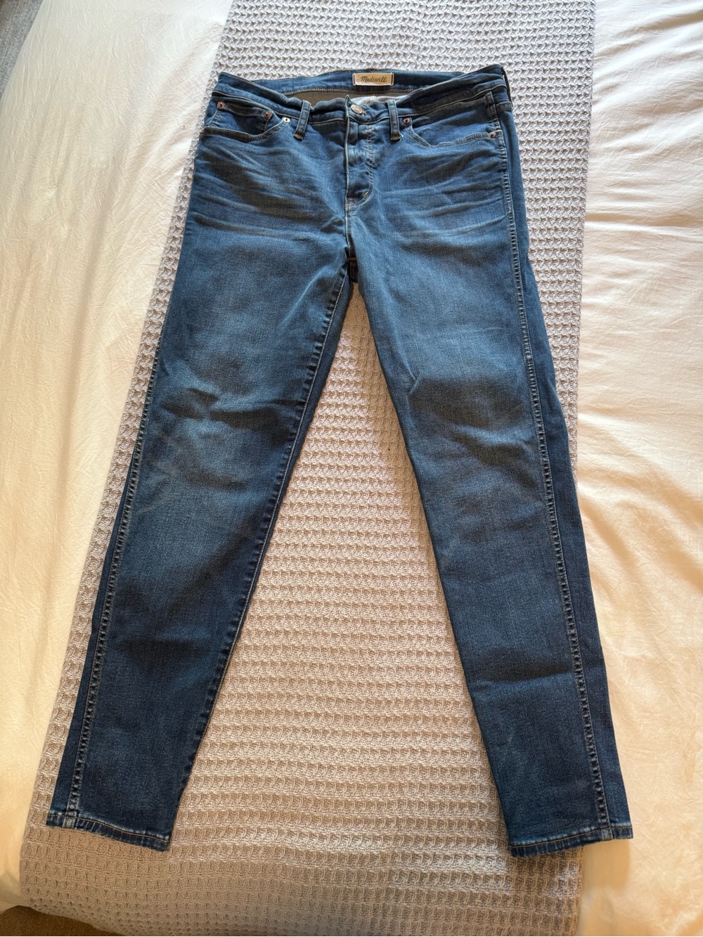 Madewell 9” high rise jeans